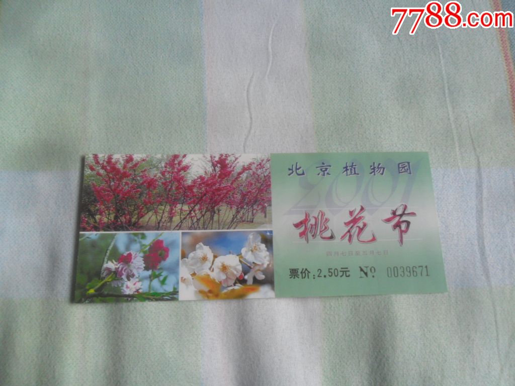 北京植物园桃花节
