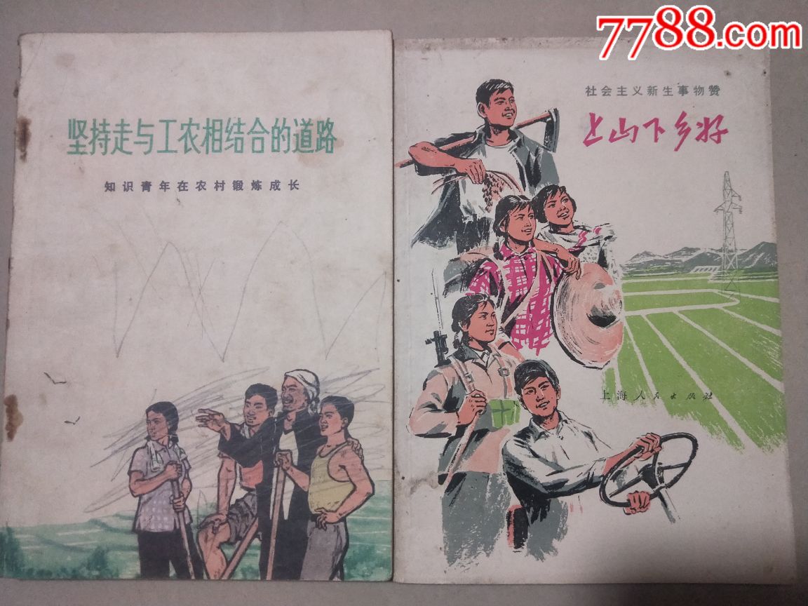 知青書籍:上山下鄉好,知識青年在農村鍛鍊成長