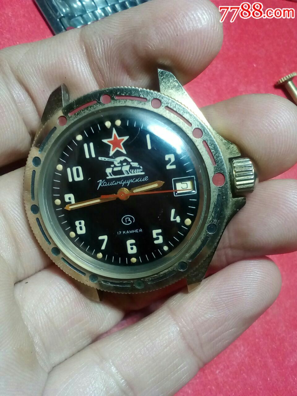 苏联指挥官军用老手表图片