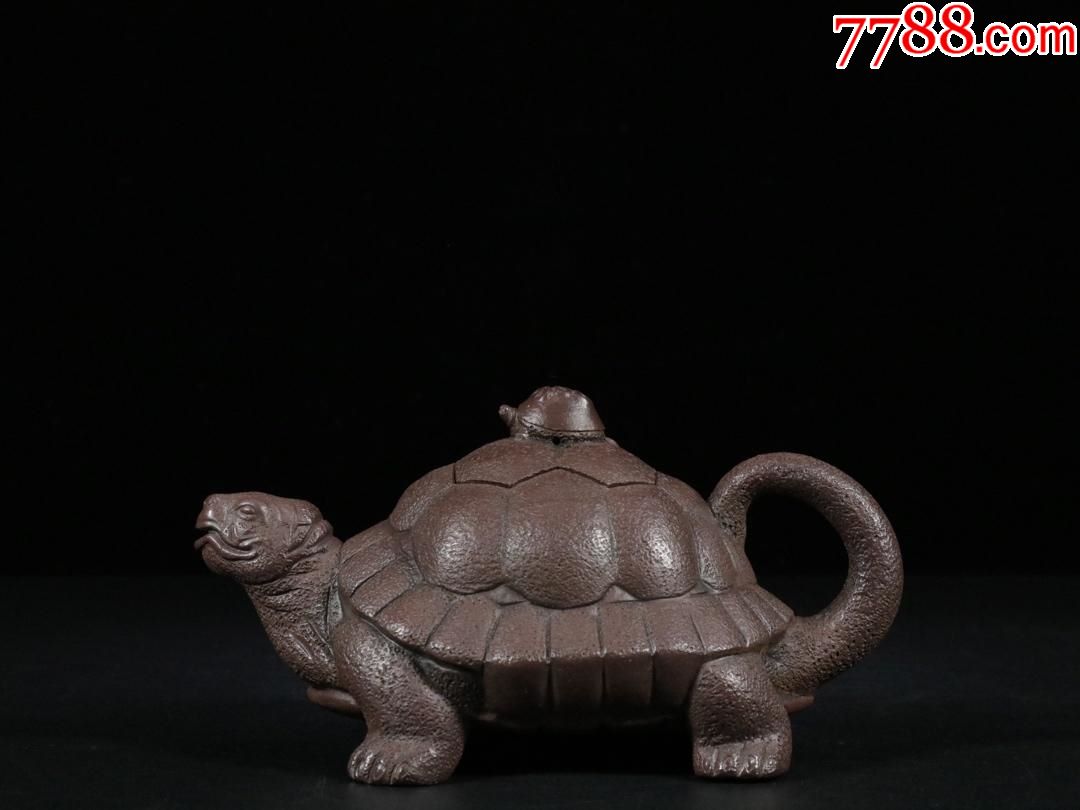 回流寿龟紫砂壶