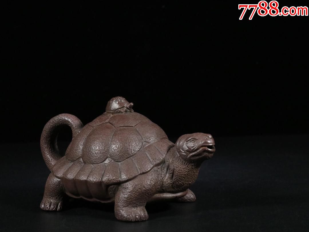 回流寿龟紫砂壶