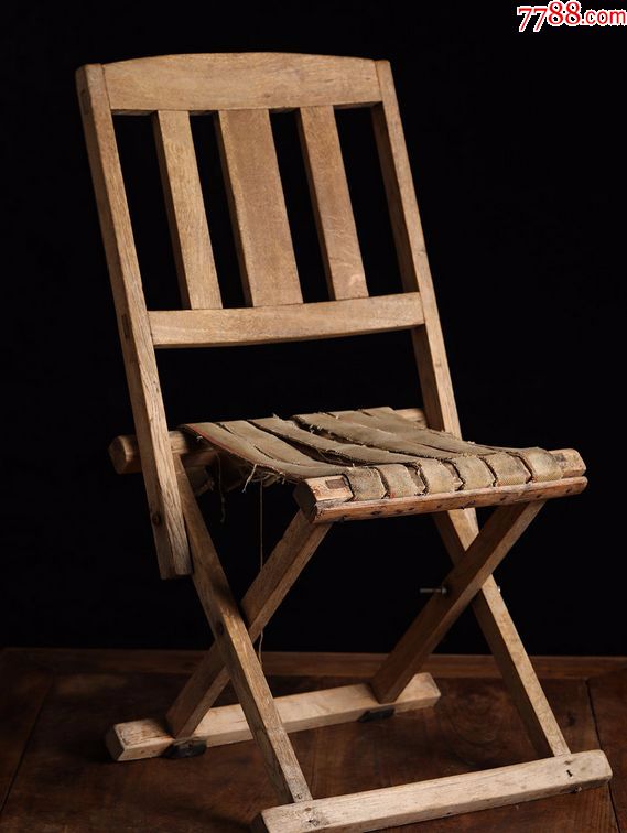 民国苏作银杏木交椅一把品好