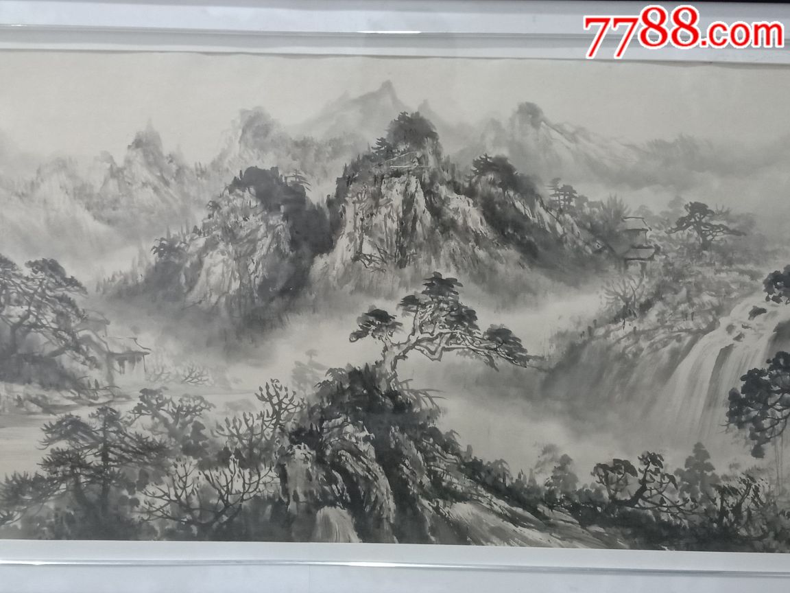 张璞玉山水画