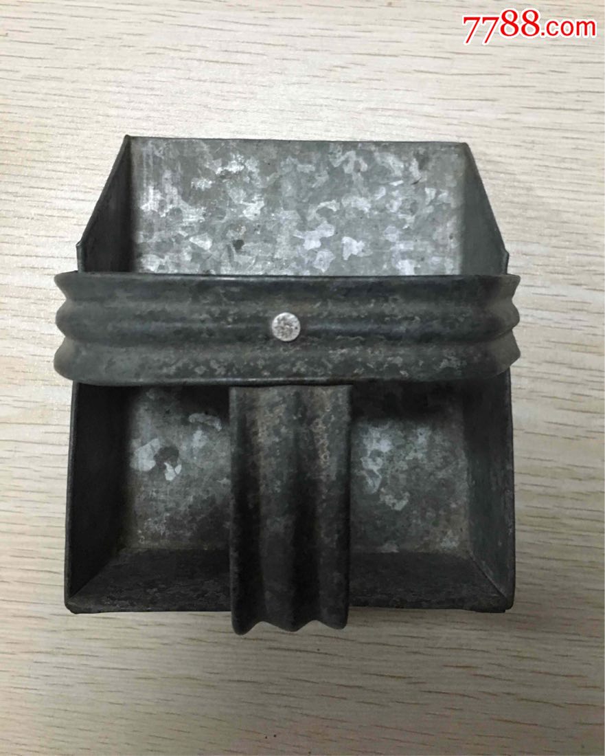 手工打造铁皮撮子小撮子簸箕二手旧货怀旧收藏影视道具