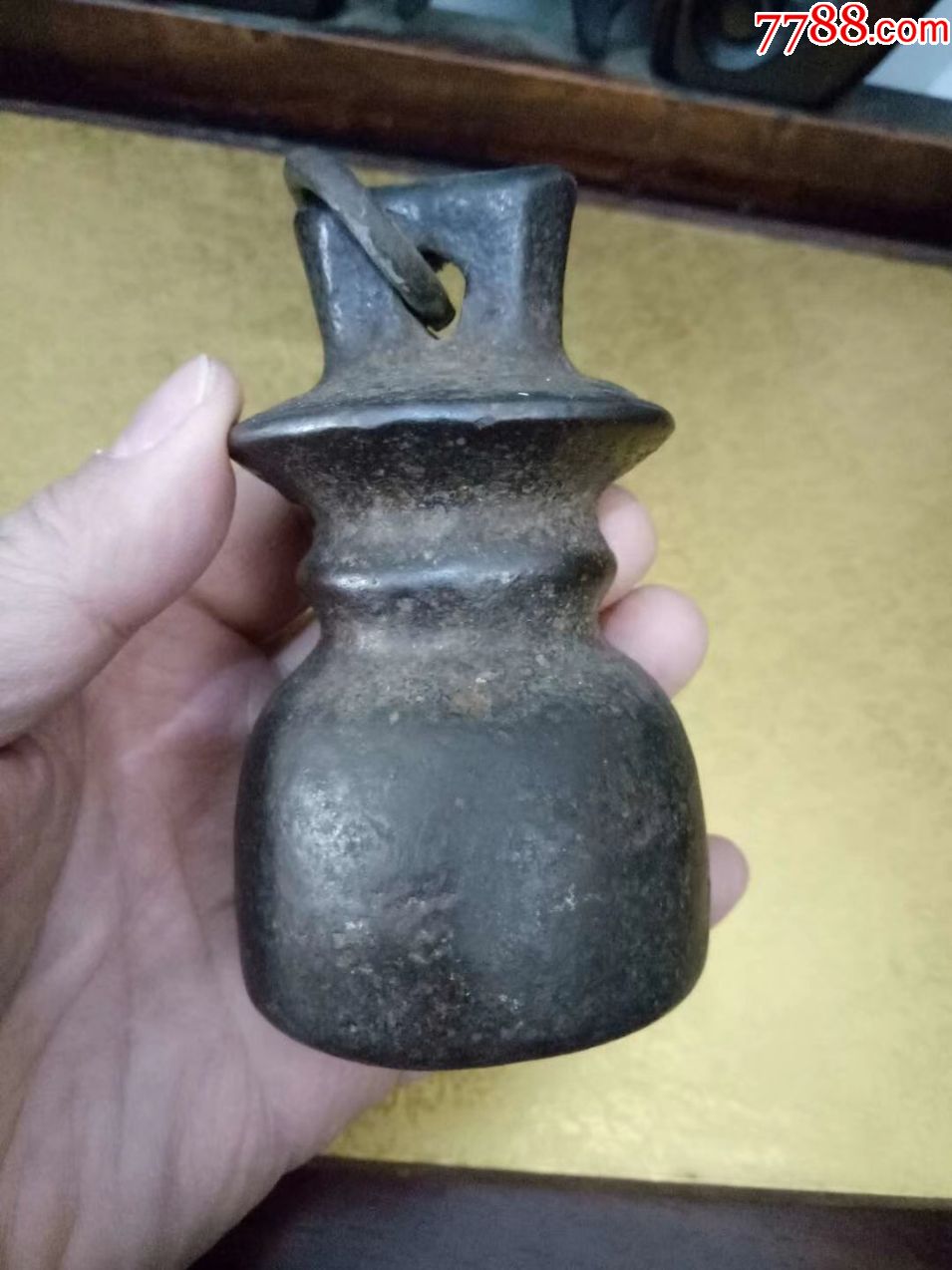 明代铁秤砣铁权一个