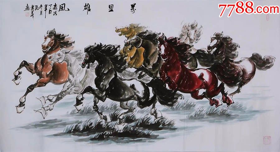 孔庆义·六尺八骏图03