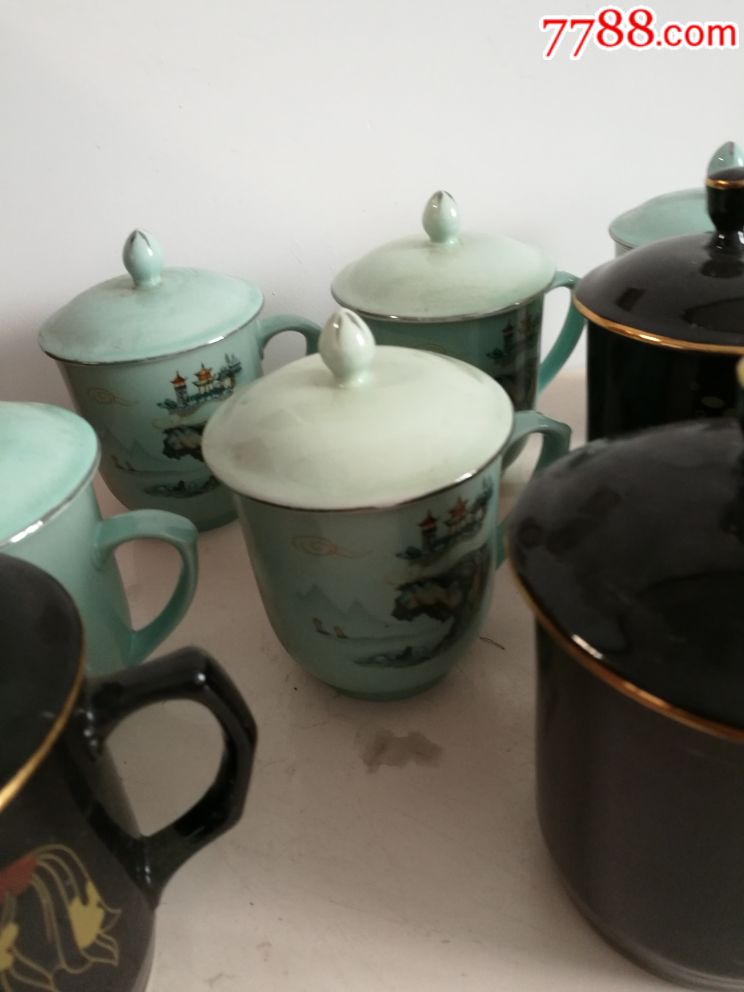 80年代老干部茶杯