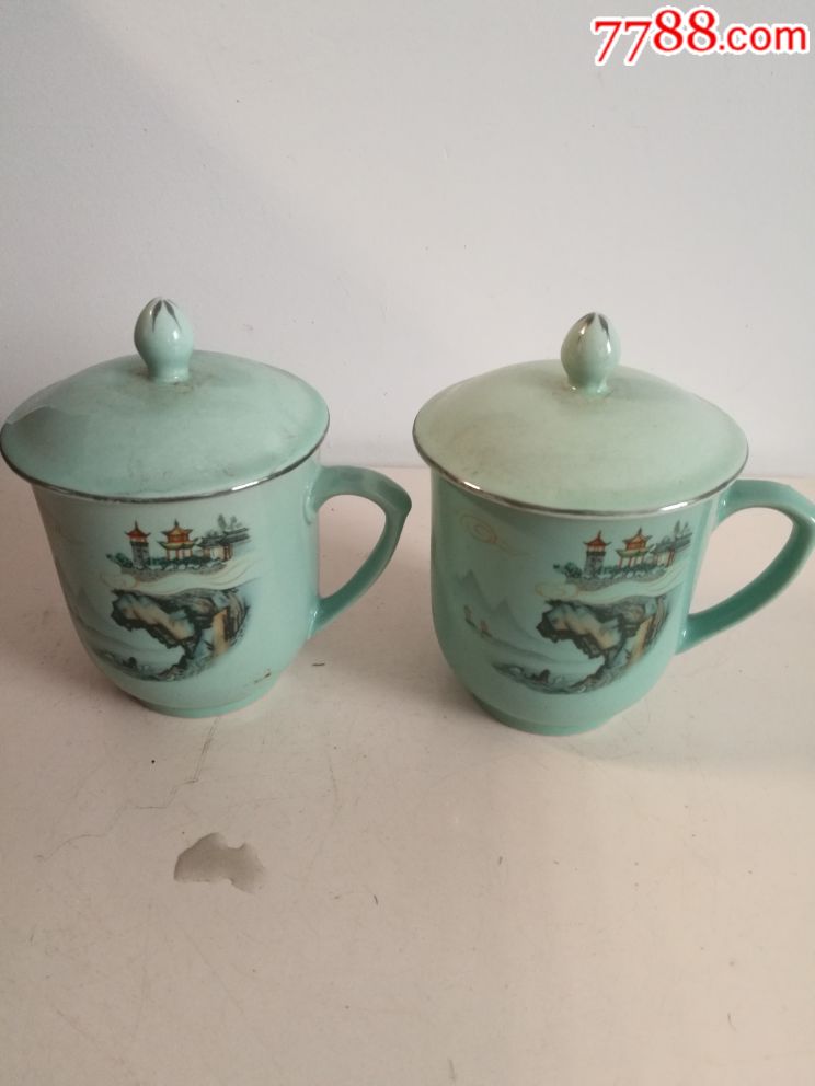 80年代老干部茶杯