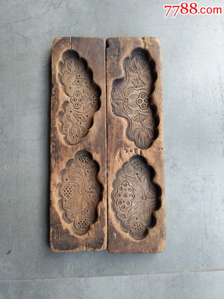 清代晚期包浆老的木卡子