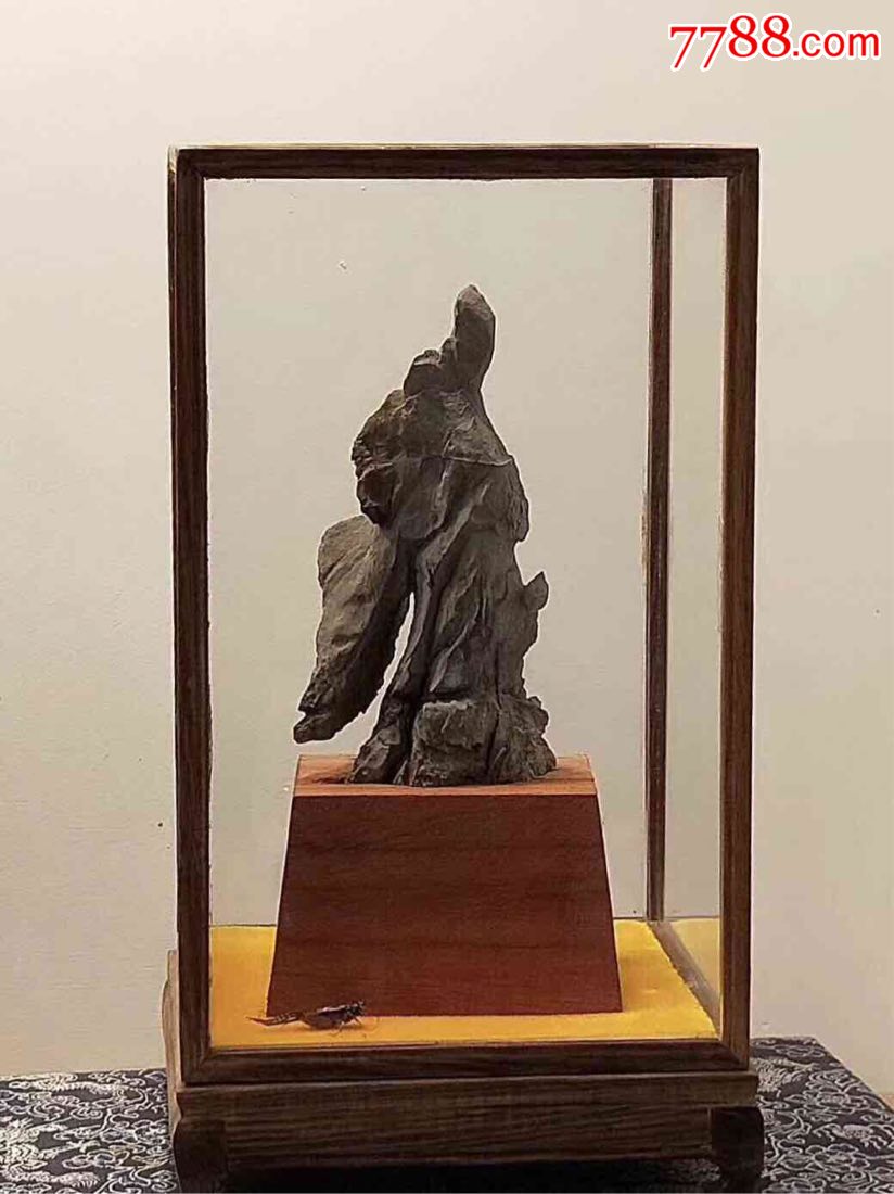 灵璧石人物原石_灵璧石_第1张_7788奇石收藏