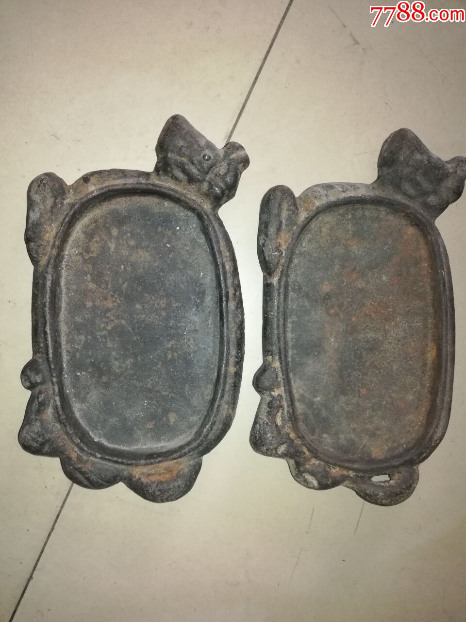 牛型砚台铸铁牛型砚台