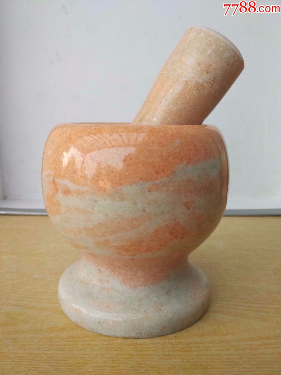 天然石头臼,杵(共2套,每套18元)_石臼/石磨_春满阁【7788收藏__收藏
