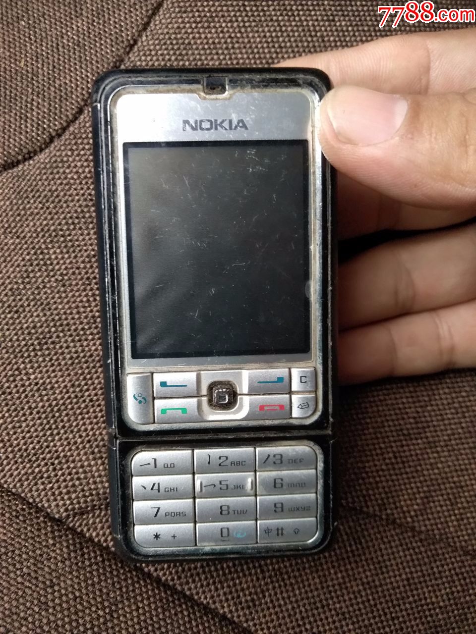 诺基亚二手手机3250有磨损接打电话短信功能发货前测试发图不能用电信