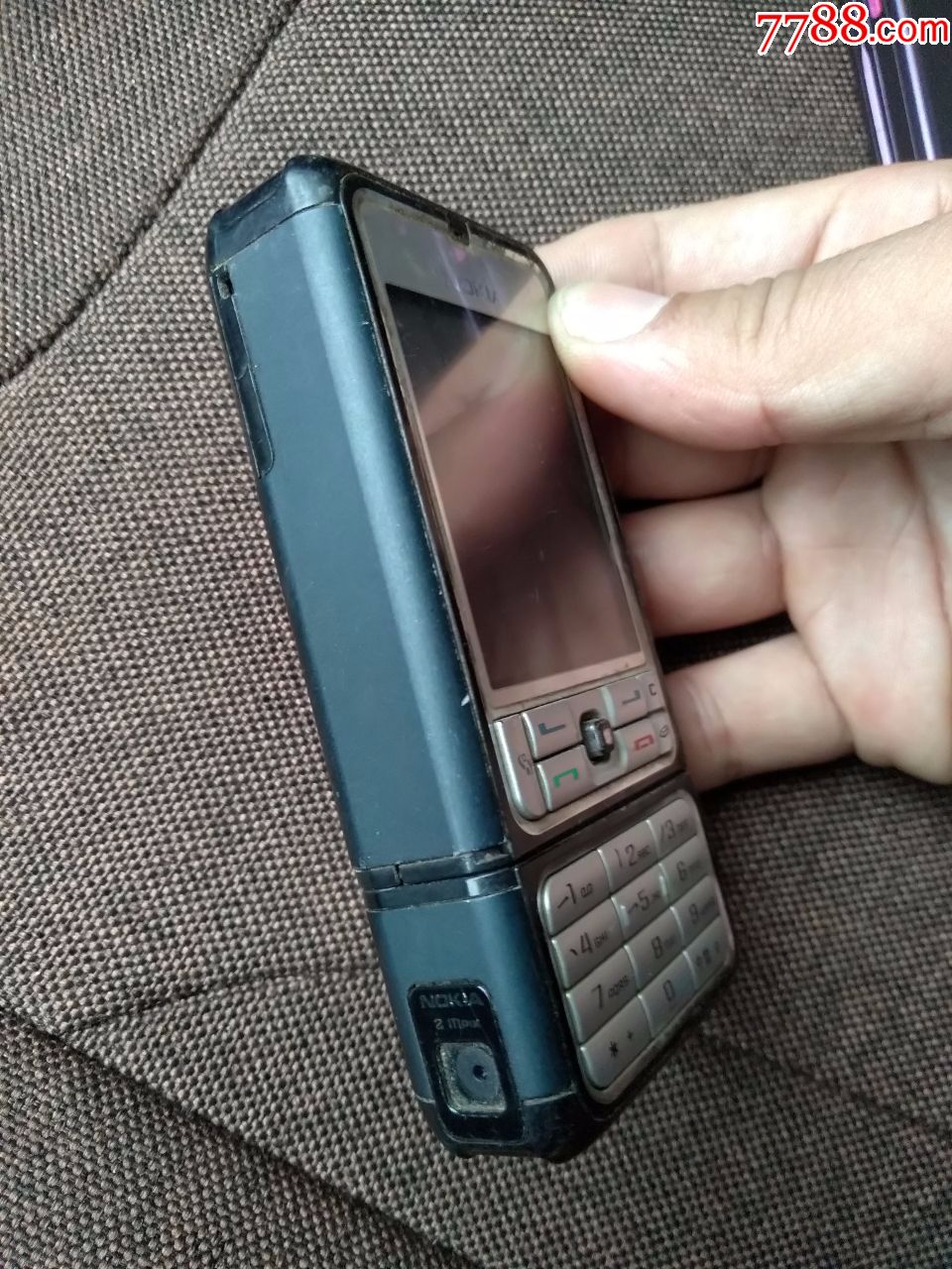 诺基亚二手手机3250有磨损接打电话短信功能发货前测试发图不能用电信