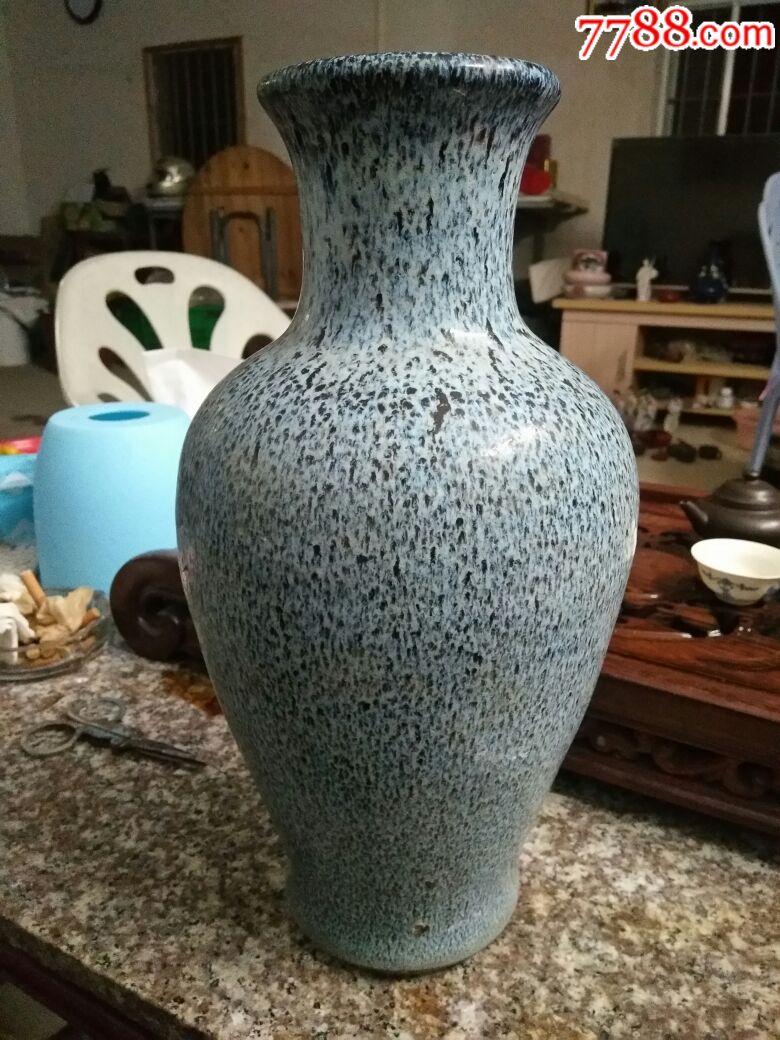 石湾窑变瓶_花釉/窑变瓷【古添乐斋】_第2张_7788瓷器