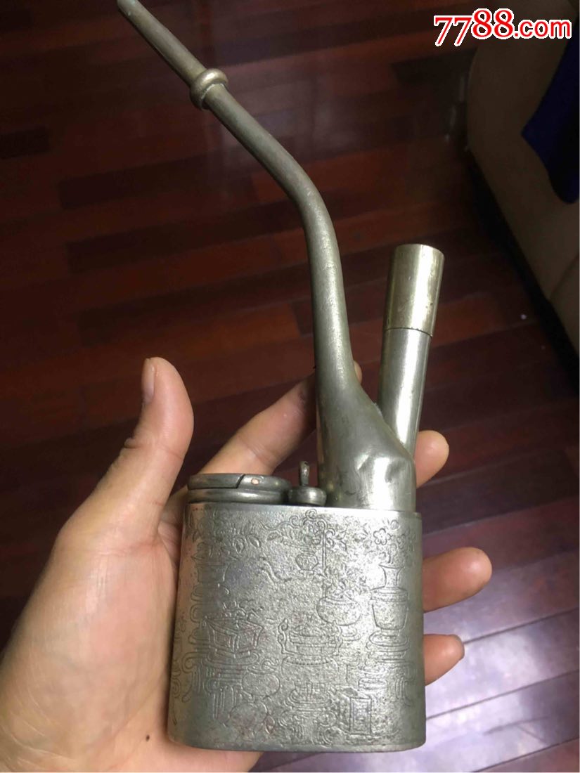 民国名家姑苏汪云徒款水烟袋