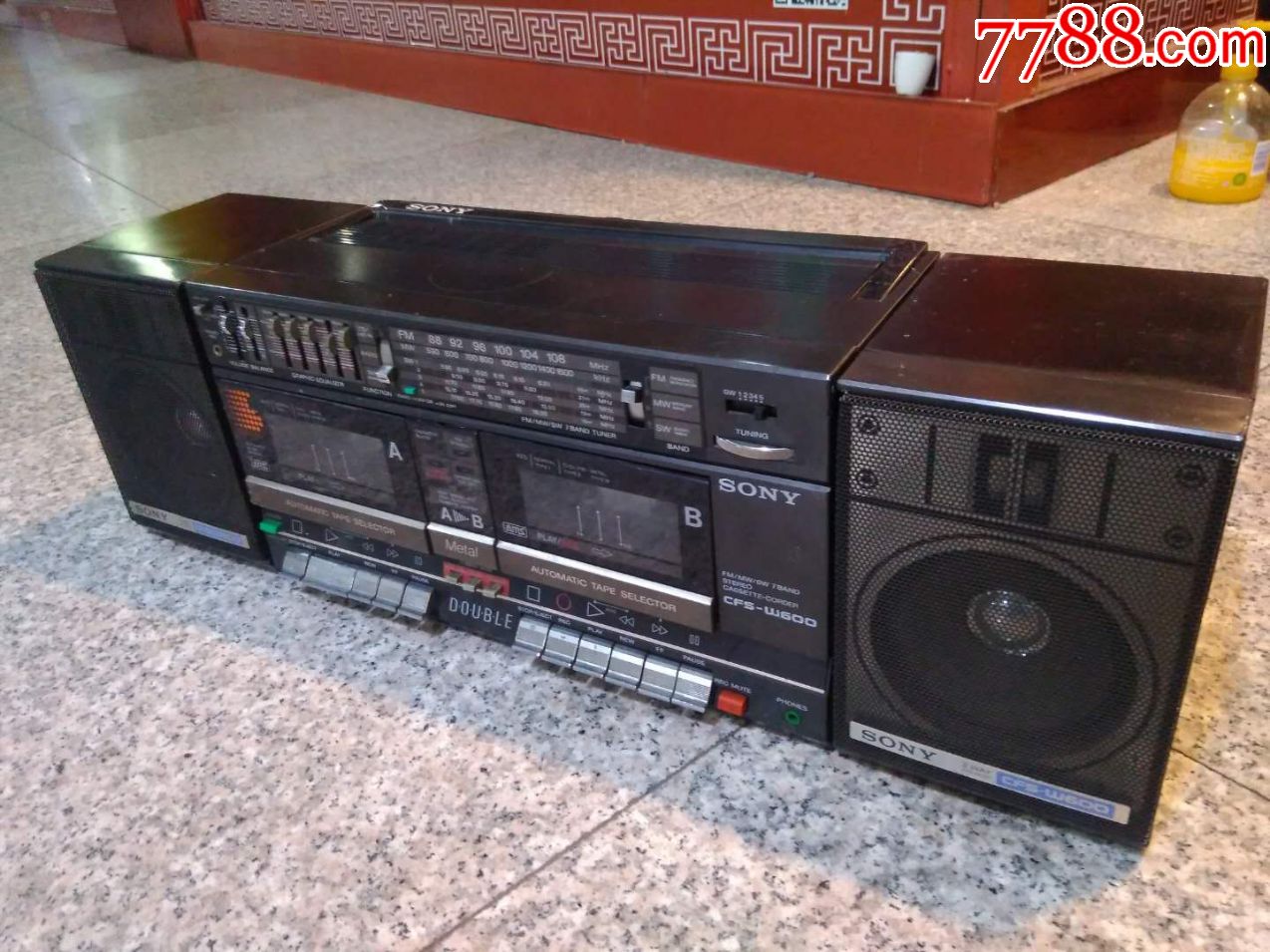 sony索尼cfs-w600收录机