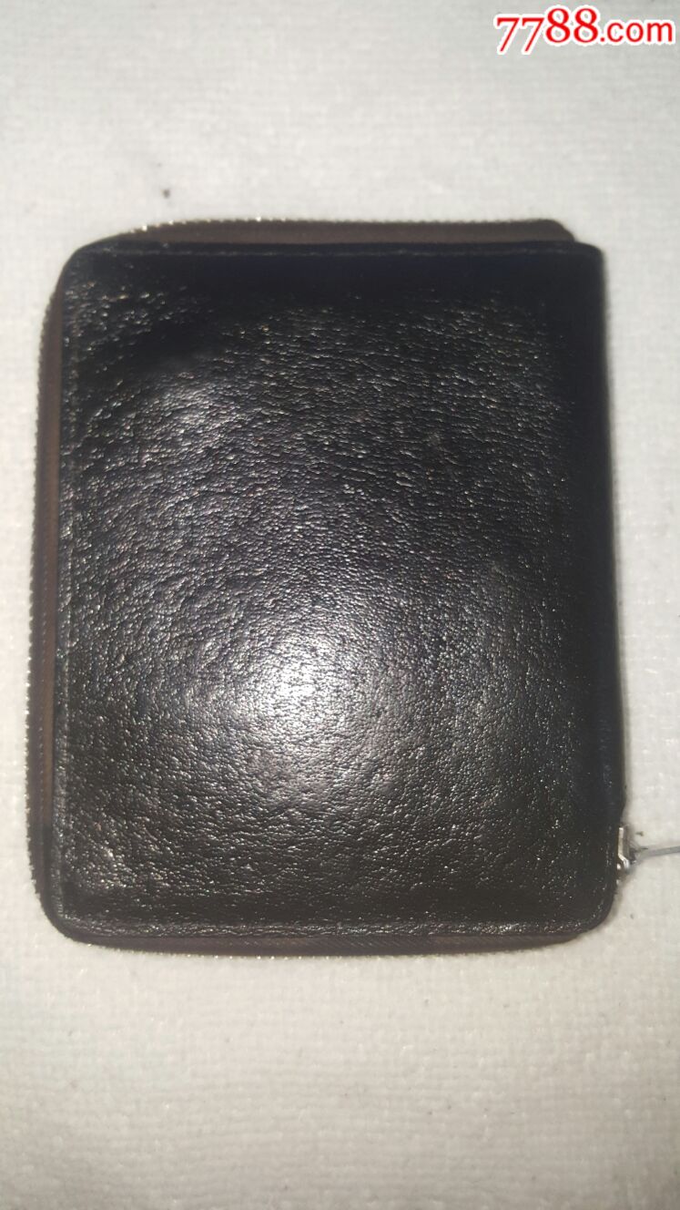 老皮革钱包