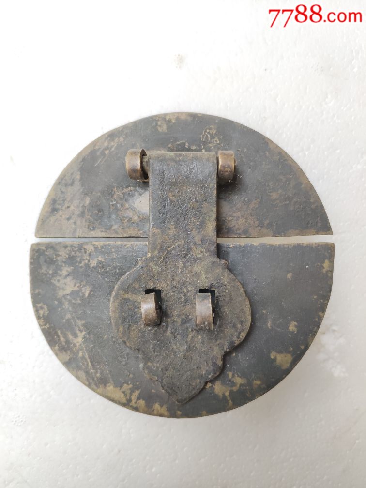 民国老箱子铜件配件一套