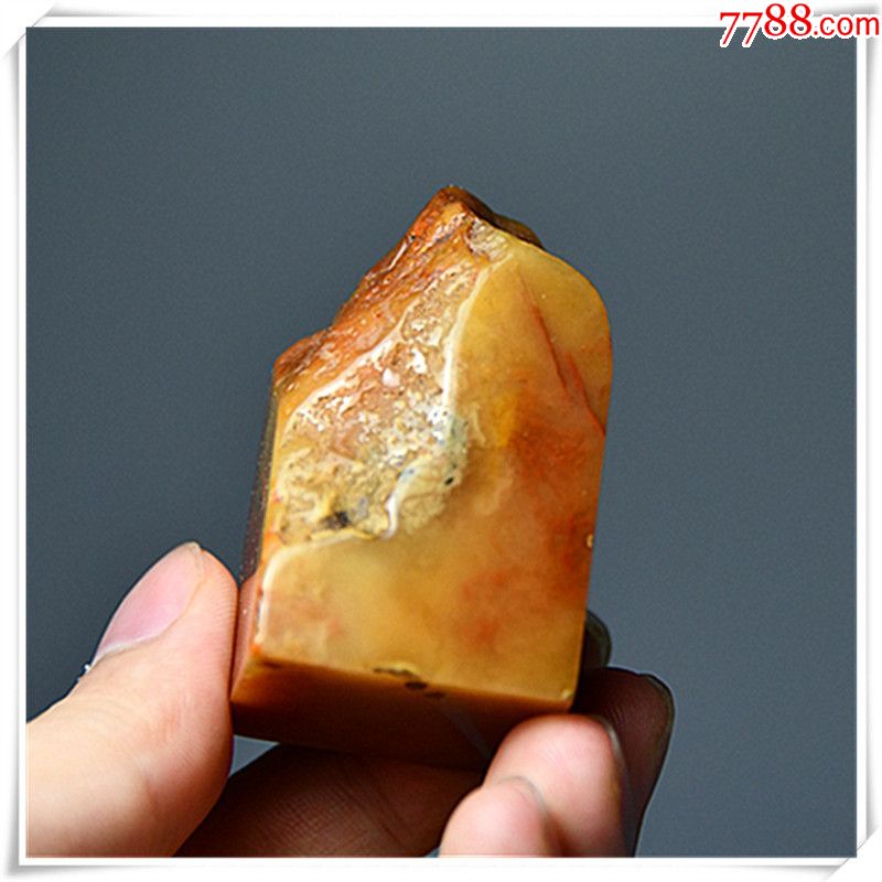 寿山石鹿目石印章