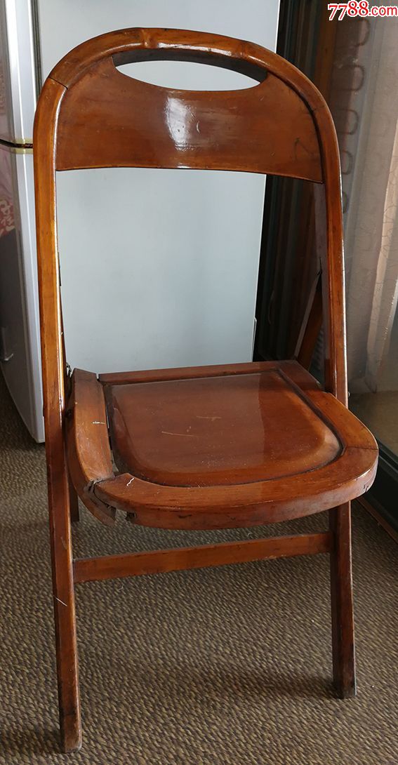 文革老椅子折叠椅交椅木椅子