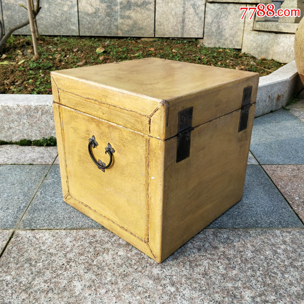老家具摆件家居装饰收纳老箱子民俗老物件_木箱_第3张_7788旧家具收藏