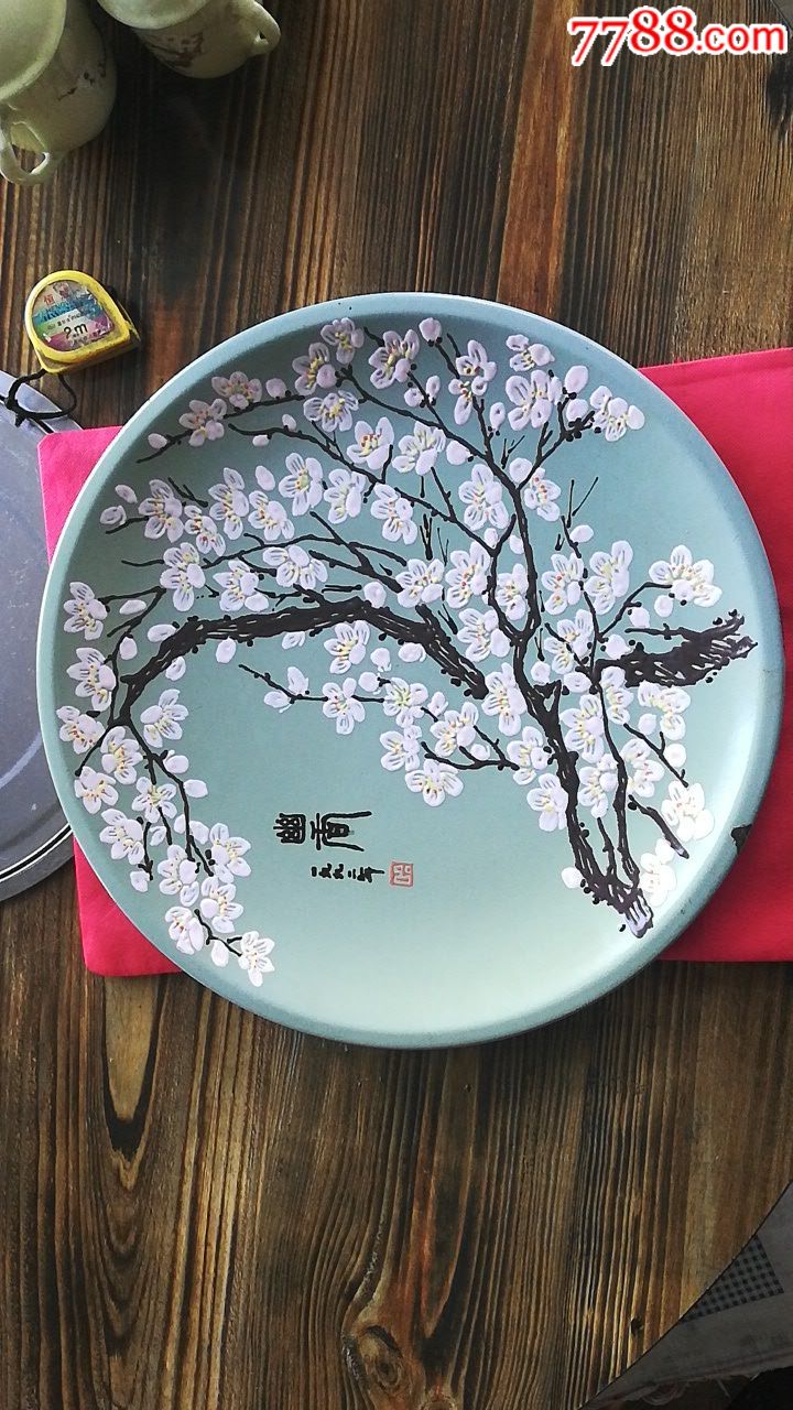 幽香搪瓷挂盘