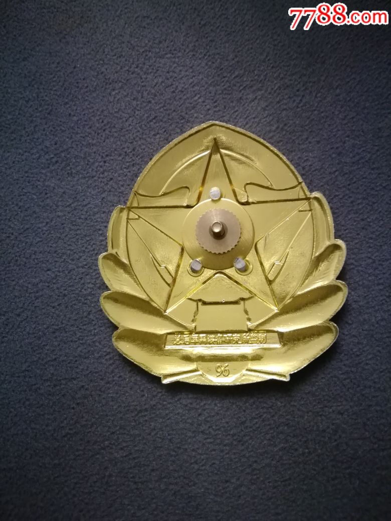 退役老帽徽一个