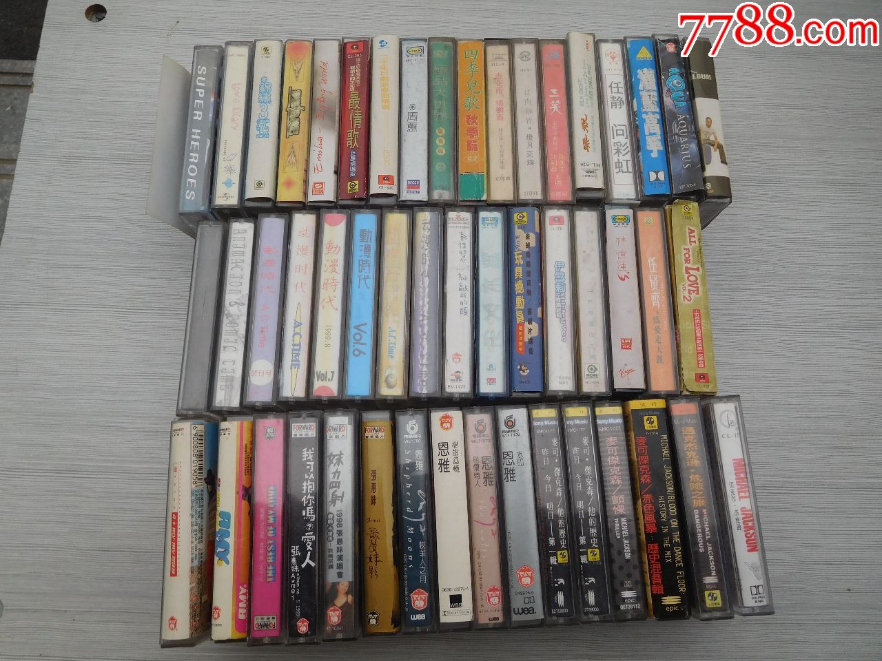 三笑电影歌曲精选老磁带1盒有歌词详见书影,只