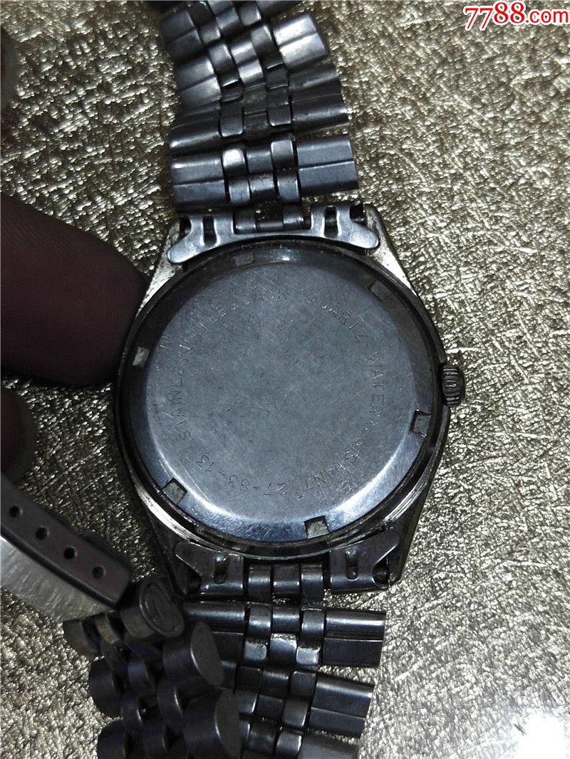 cinta单日历男士石英表