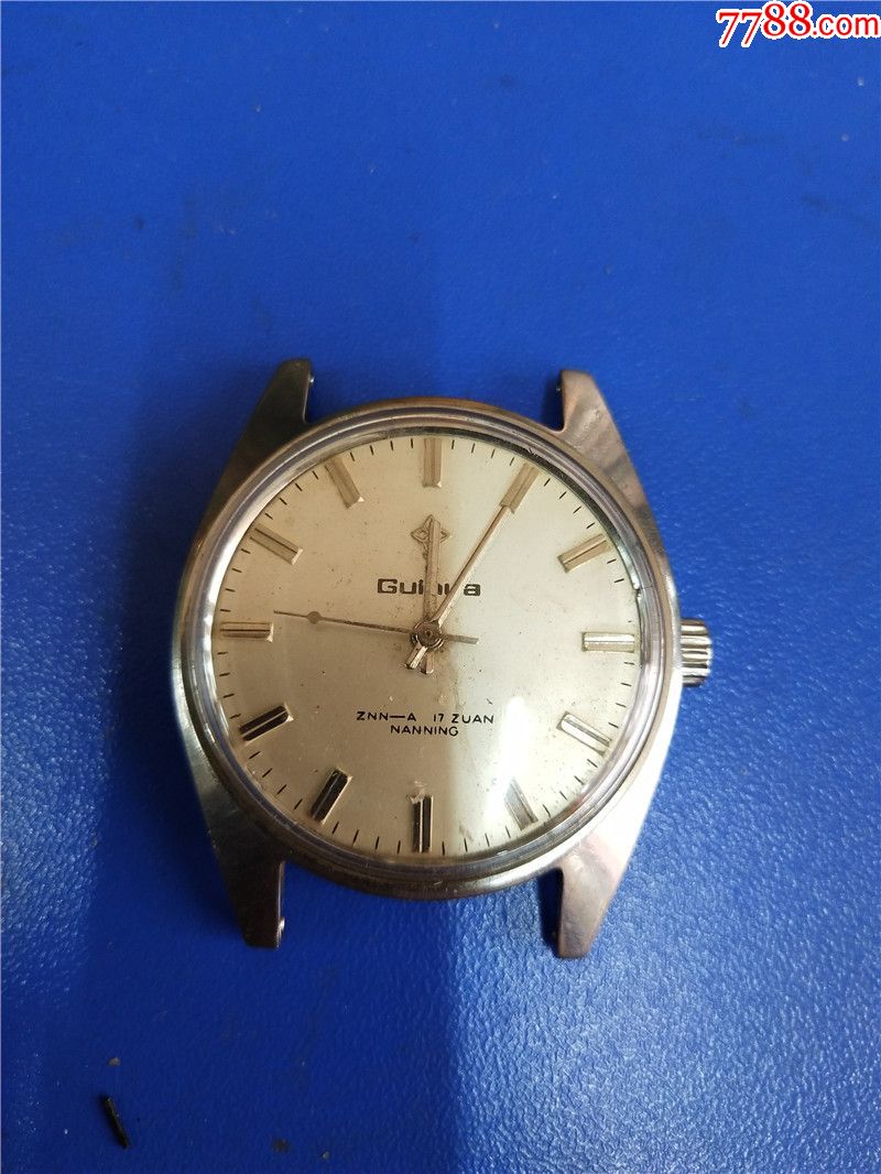 桂花牌男机械表