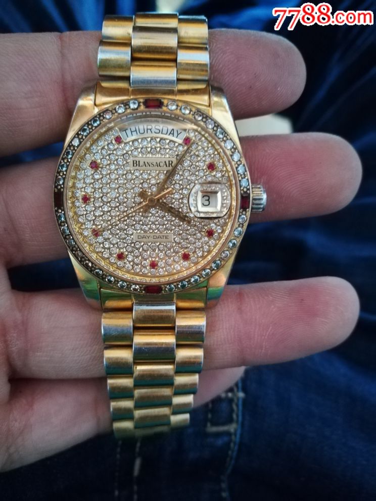 瑞士五星上将满天星自动表,2834机芯,整表全部原装