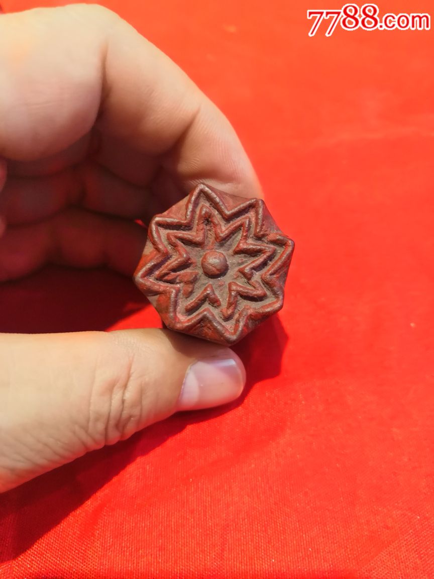 民国花朵印章印模印版