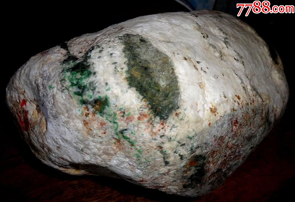 低售12.6斤缅甸玉石赌石(赌色)401