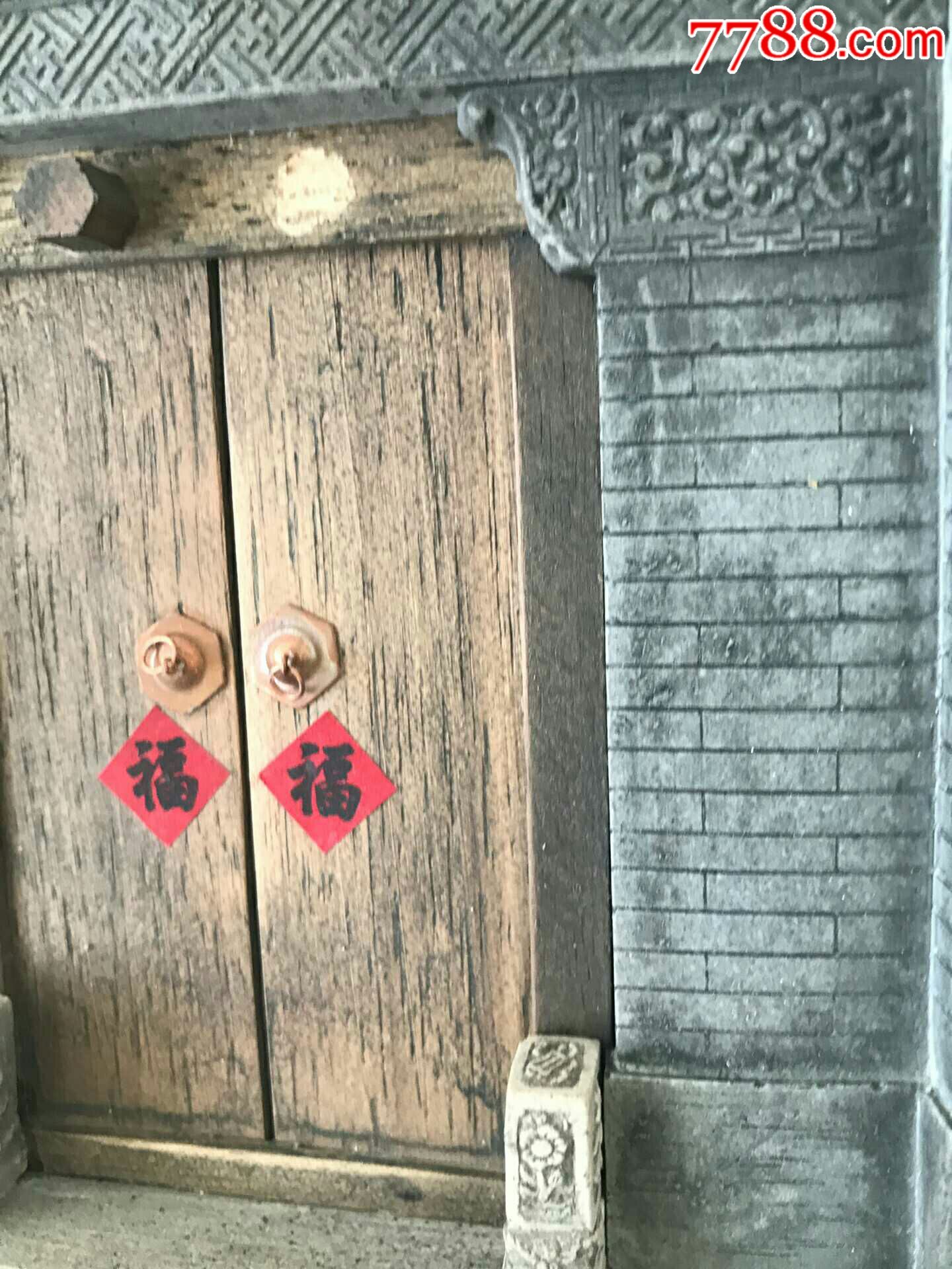 砖雕壁画—如意门,非老货