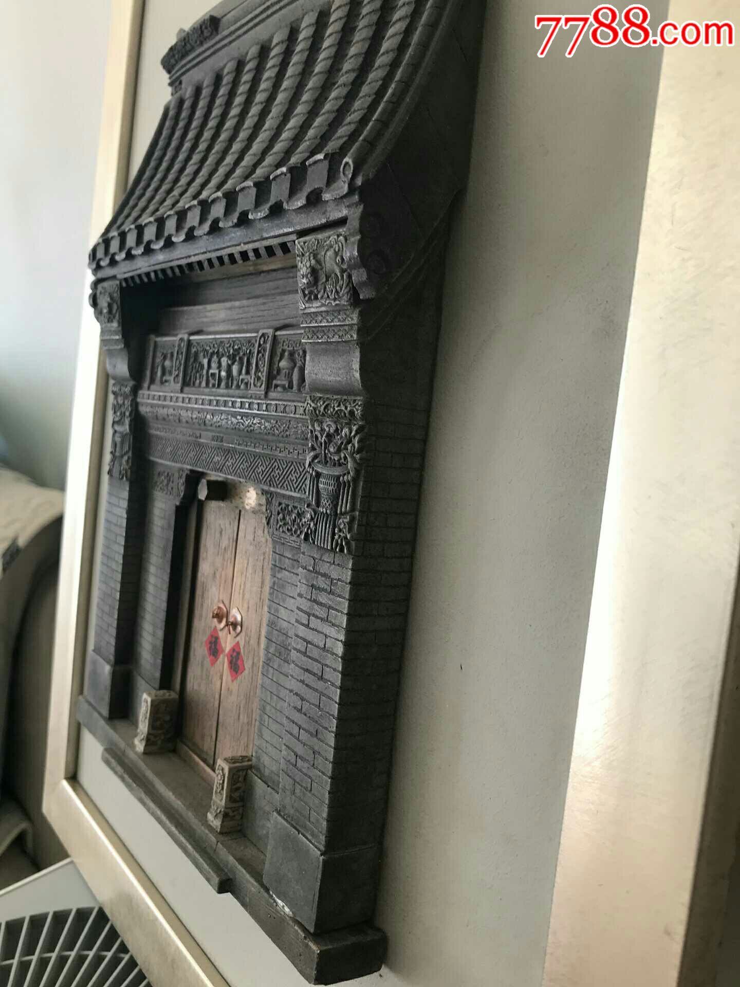 砖雕壁画—如意门,非老货