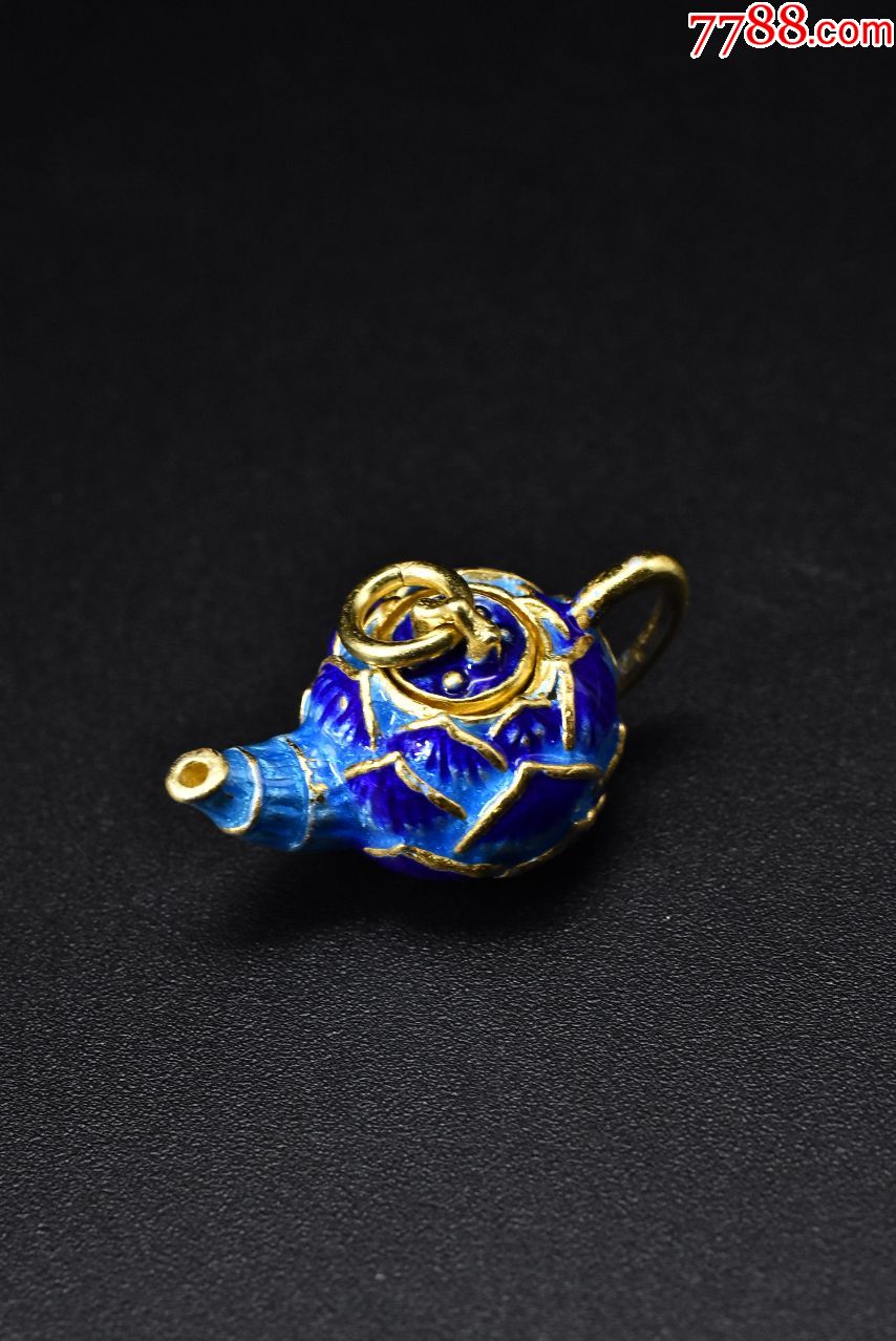 v6502s925烧蓝吊坠一个