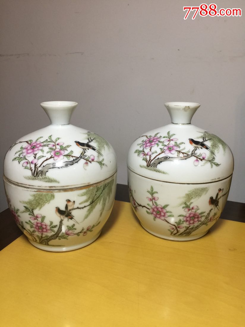 民国公兴昌作闷缸(糖缸)一对