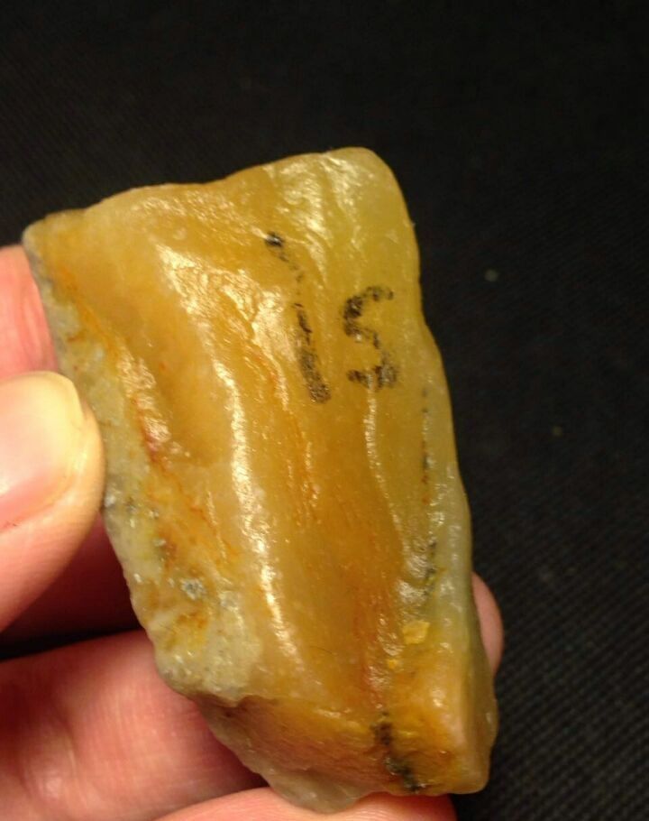 46克寿山乌鸦皮坑头田