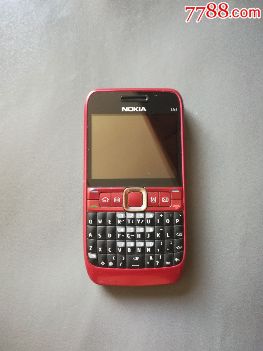 红色诺基亚e63(原装正品国行)