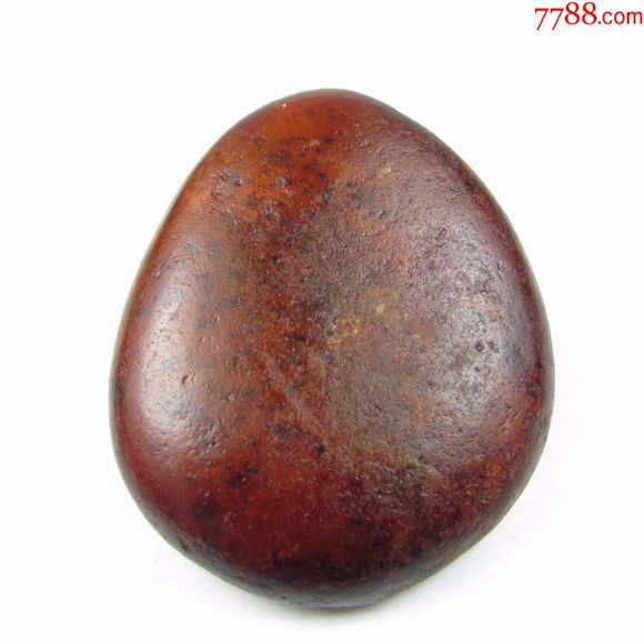 新疆和田玉精美黄沁红玉精品籽料645克