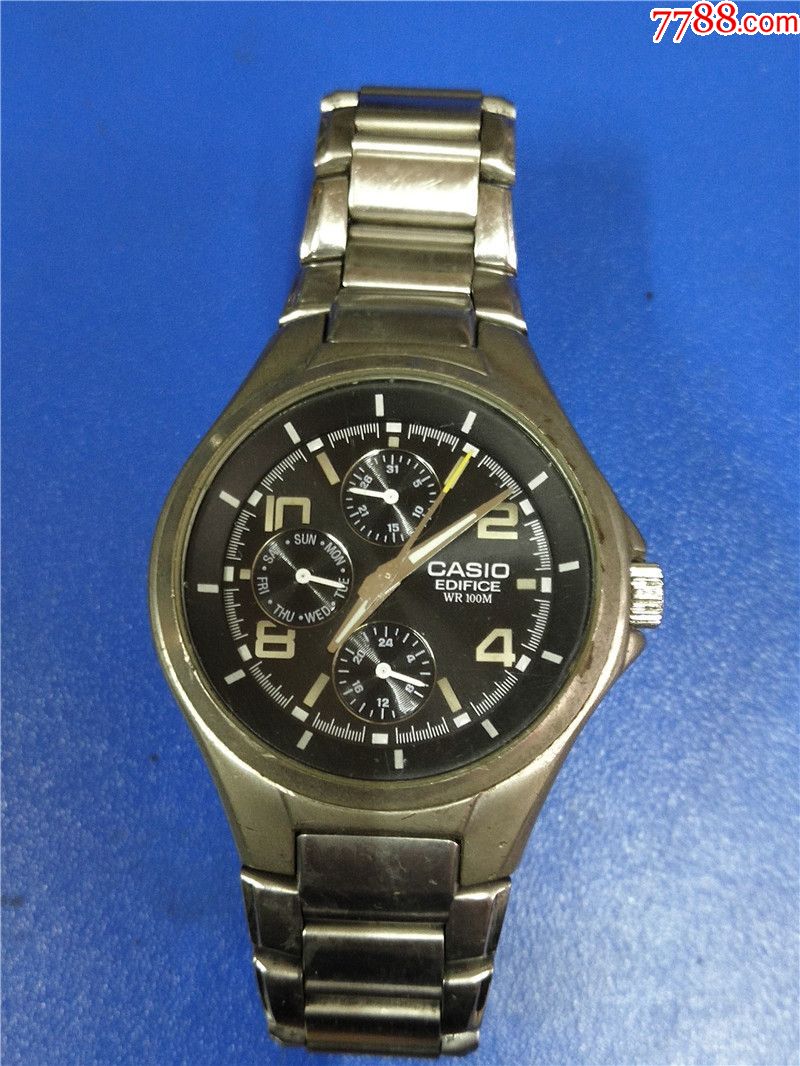 日本卡西欧ef-316男士石英电子表-手表/腕表-7788手表收藏