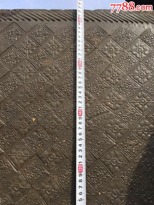 汉砖,双面工,花纹清晰,可做茶台,无修补,全品包老