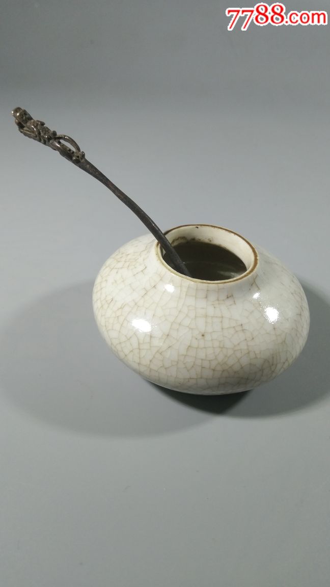 清代文房小水盂