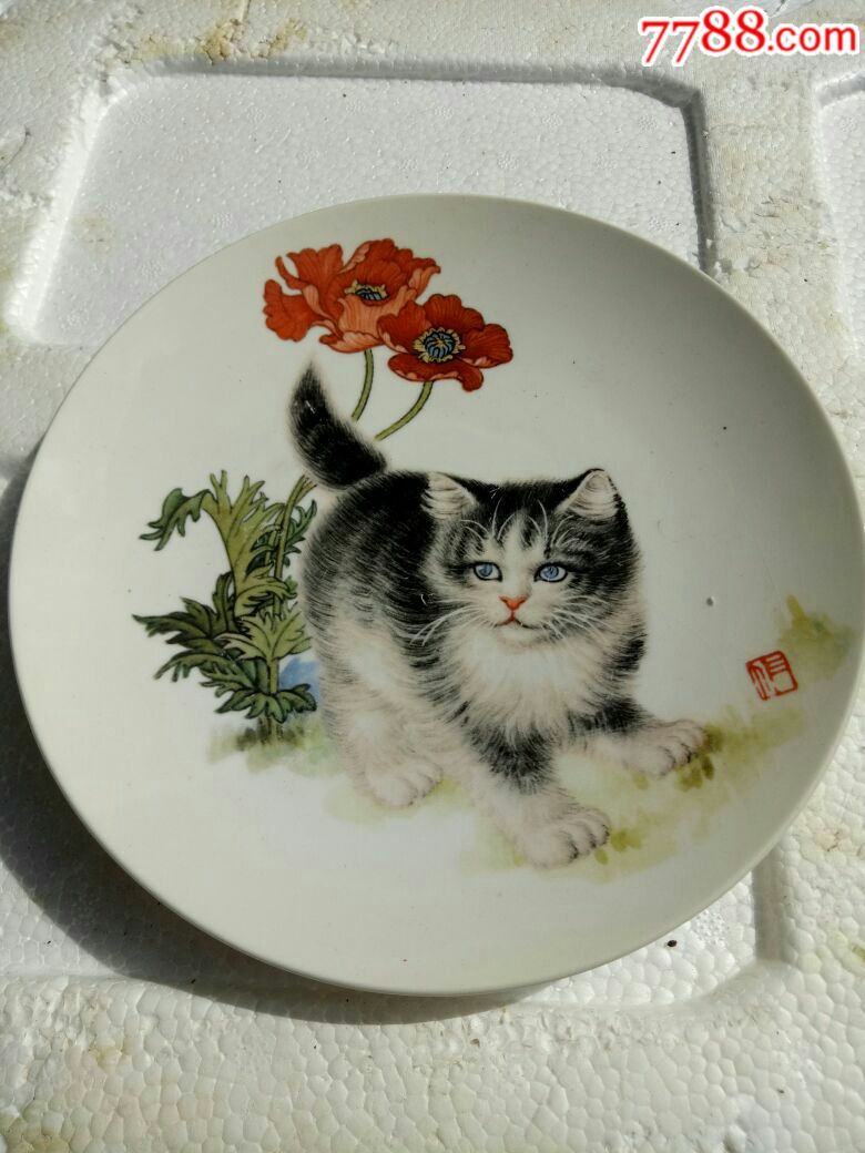 五彩猫图,无磕碰