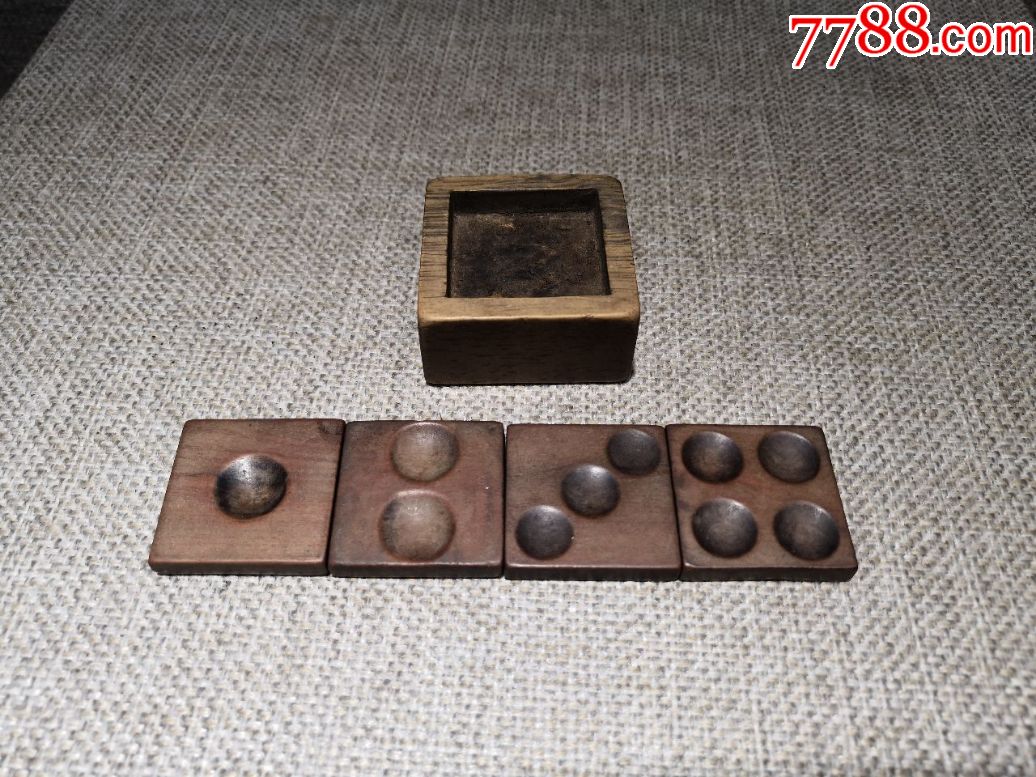 古玩老木件收藏民国时期赌具怀旧经典纯手工民俗包老保真
