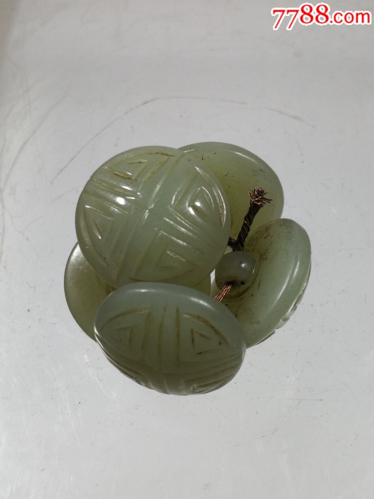 清～扣子,和田玉_第1张_7788和田玉收藏