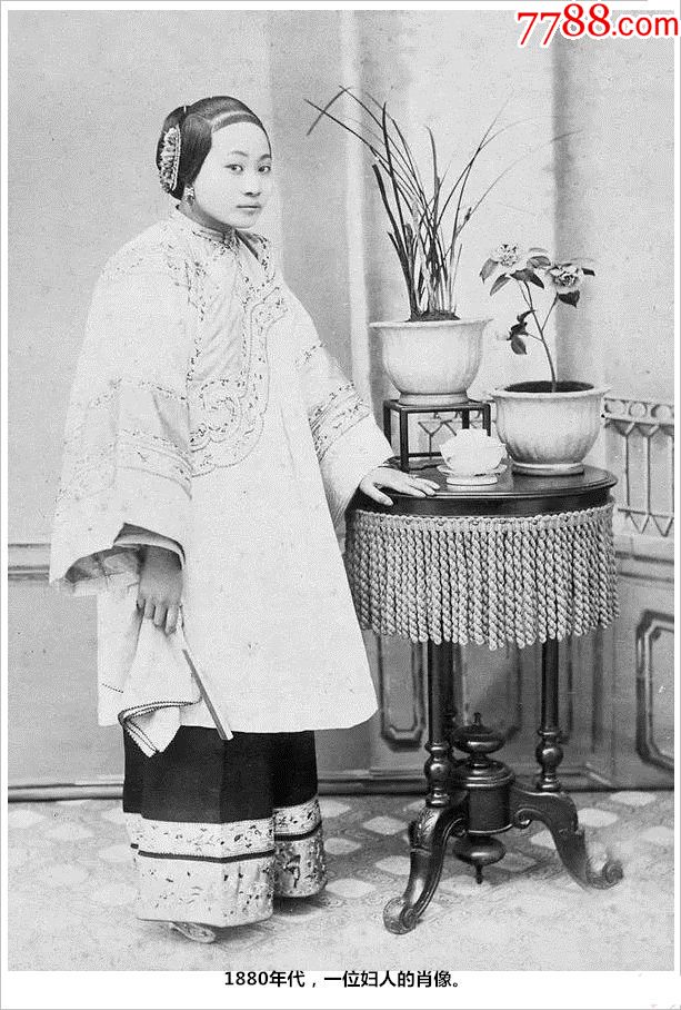 1880年代一位妇人的肖像