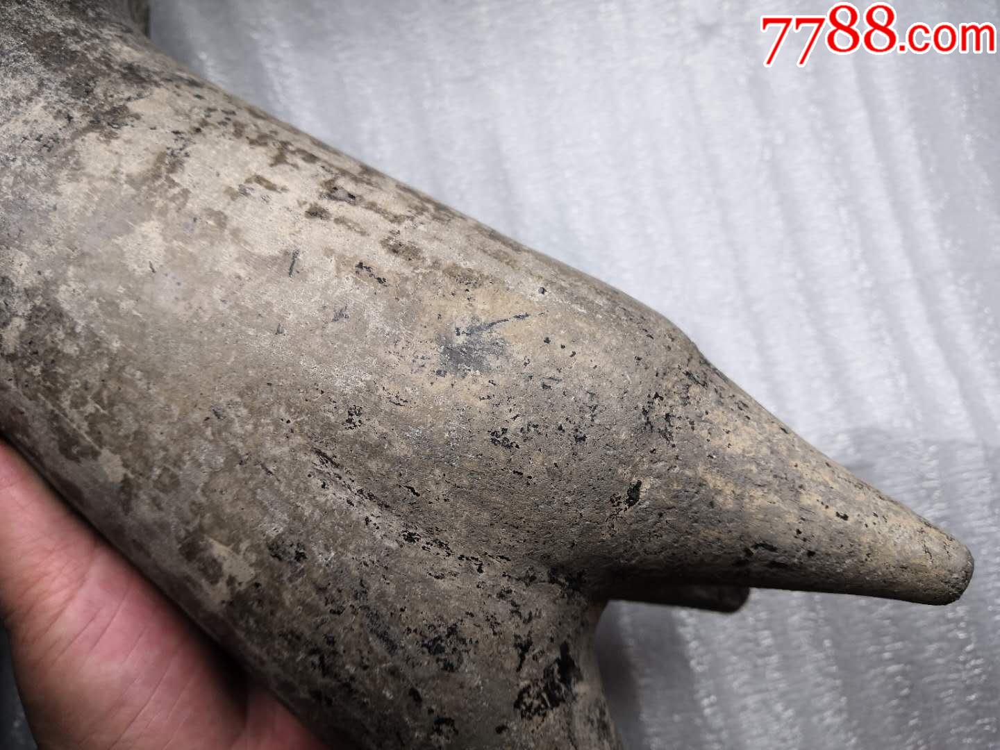 红山夏家店陶器陶鬲三足立灰陶红陶黑陶_灰陶_鉴别图片_收藏价格_7788