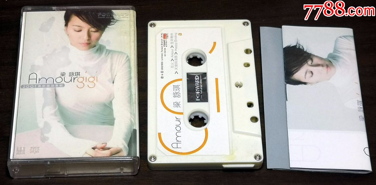 珍品系列,梁咏琪,丰华原版卡带磁带,天使与海豚(新,珍贵)